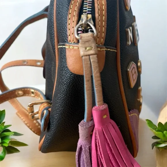 Dooney & Bourke Y2K Lindsay Lohan Alphabet Charms #8 Backpack - Picture 3 of 7